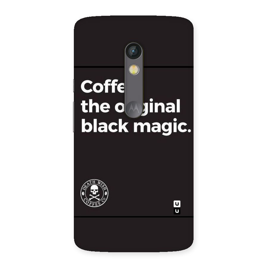 Original Black Magic Back Case for Moto X Play