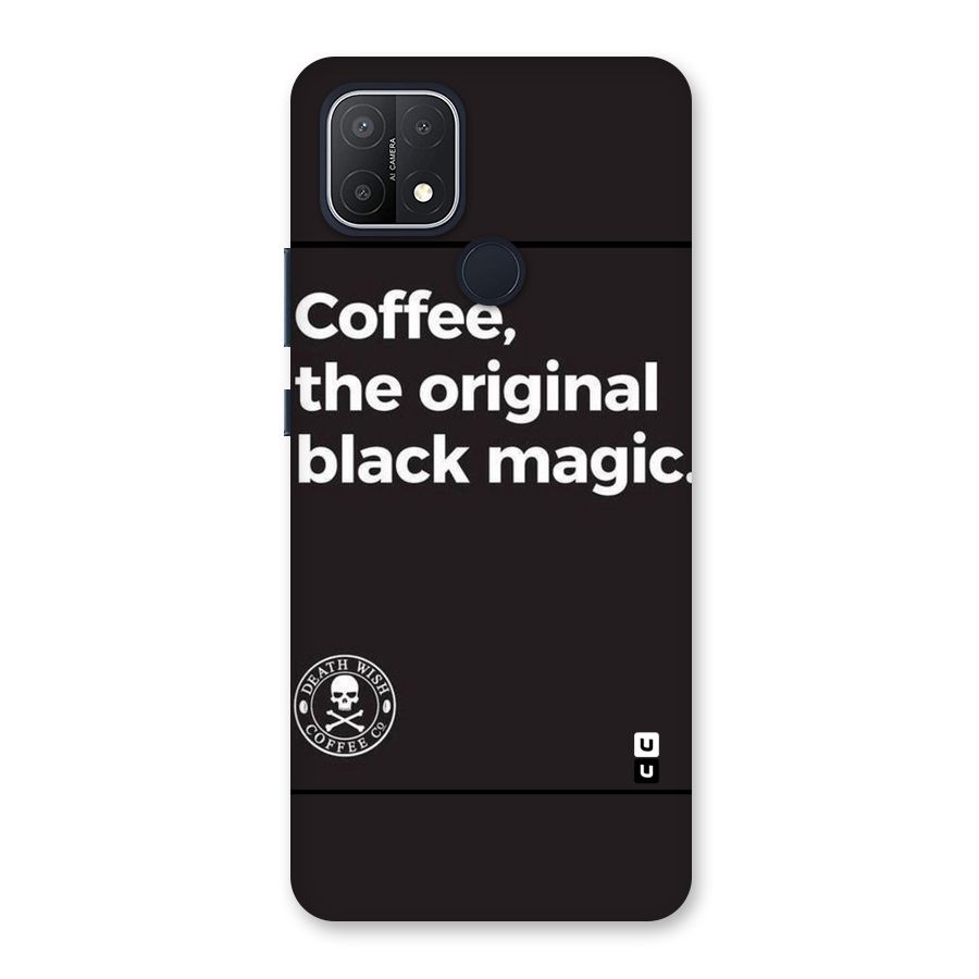 Original Black Magic Back Case for Oppo A15s