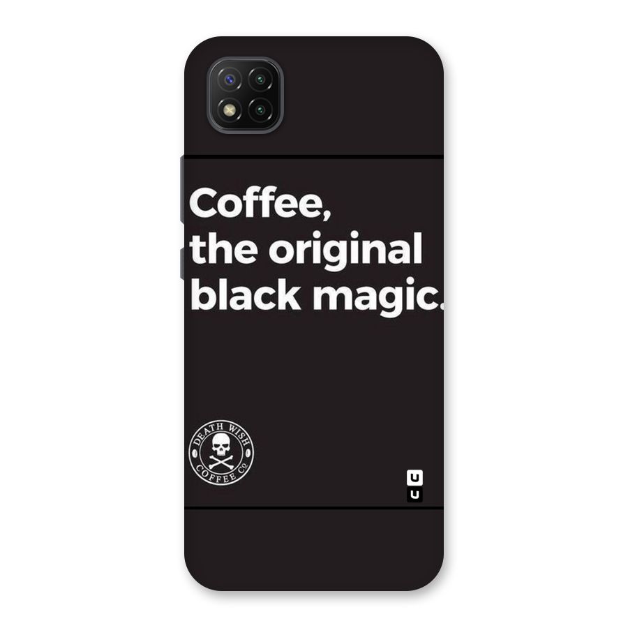 Original Black Magic Back Case for Poco C3