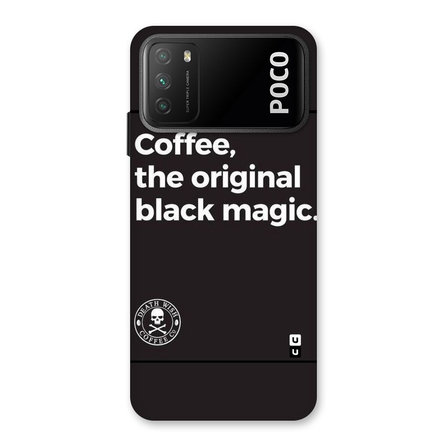 Original Black Magic Back Case for Poco M3