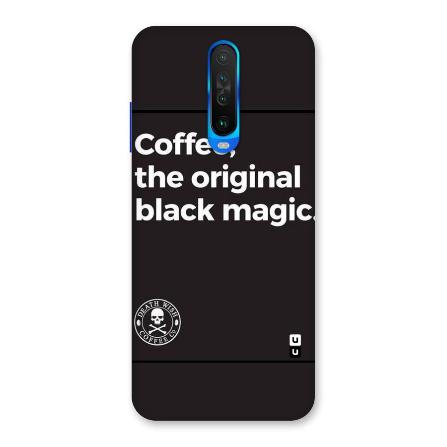 Original Black Magic Back Case for Poco X2