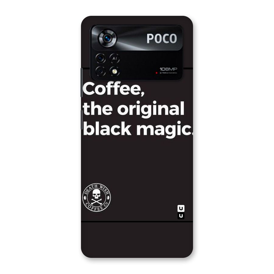 Original Black Magic Back Case for Poco X4 Pro 5G
