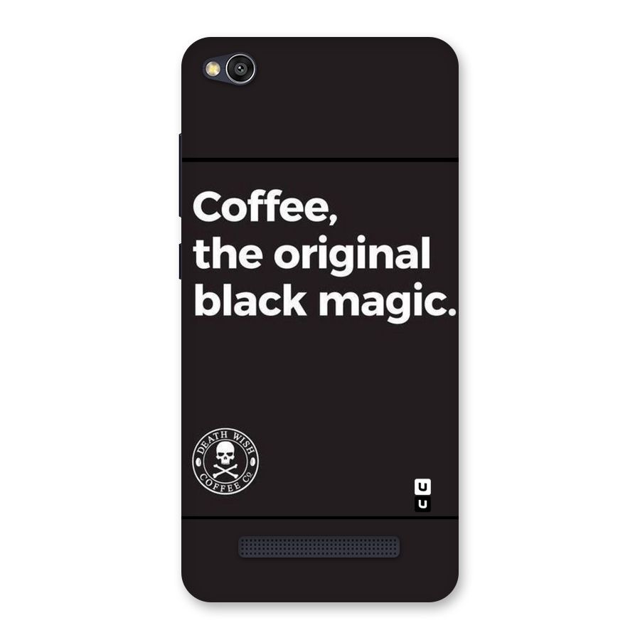 Original Black Magic Back Case for Redmi 4A