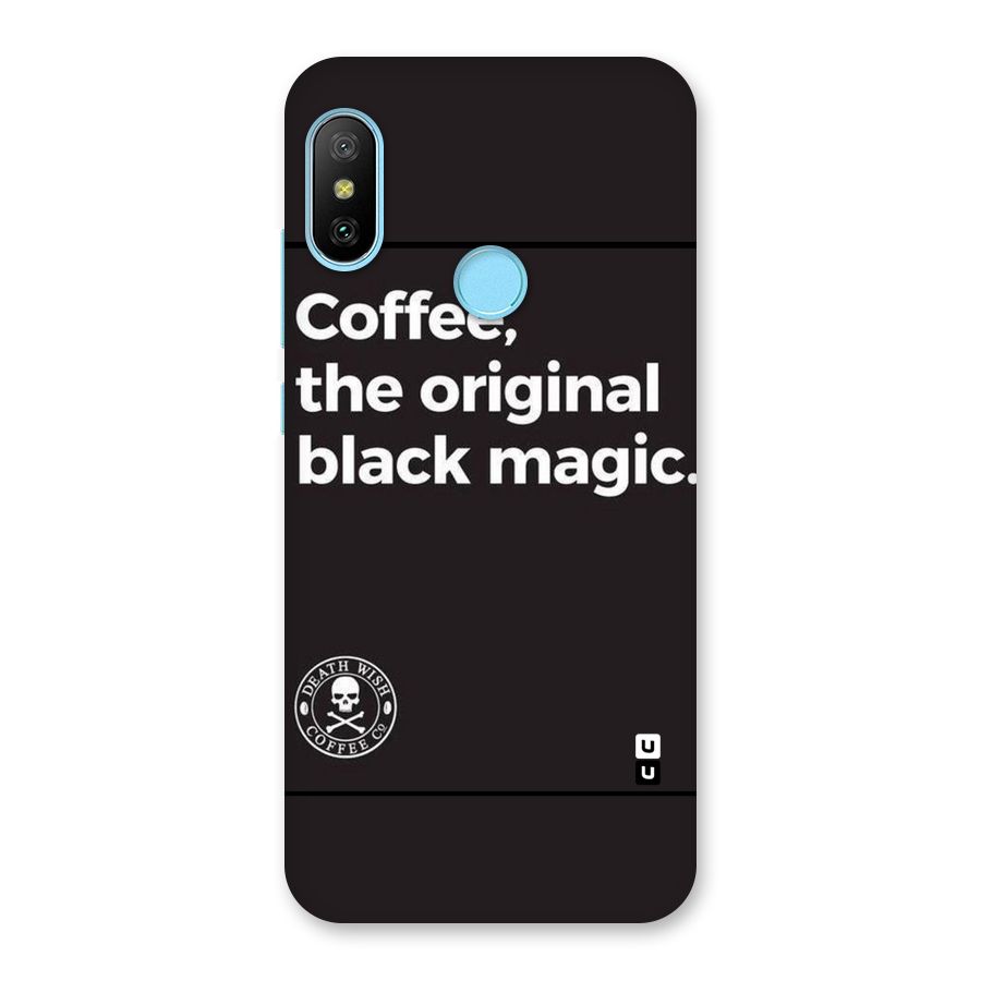 Original Black Magic Back Case for Redmi 6 Pro