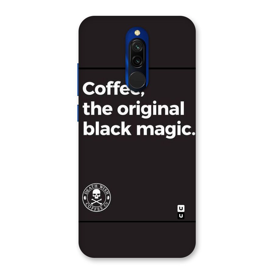 Original Black Magic Back Case for Redmi 8
