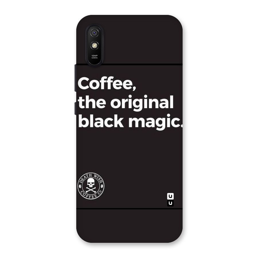Original Black Magic Back Case for Redmi 9A