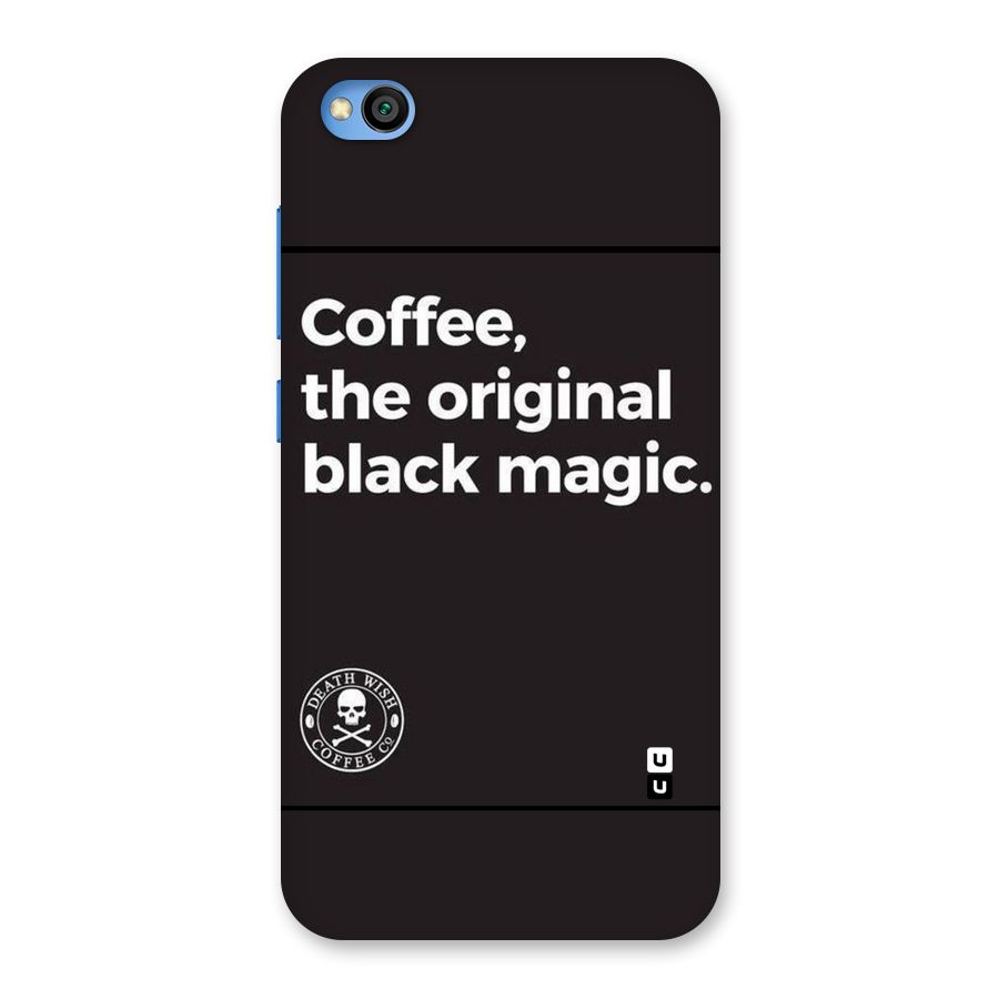 Original Black Magic Back Case for Redmi Go