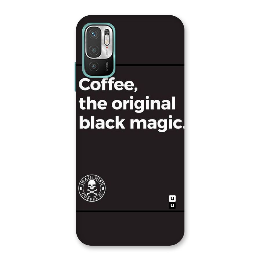 Original Black Magic Back Case for Redmi Note 10T 5G
