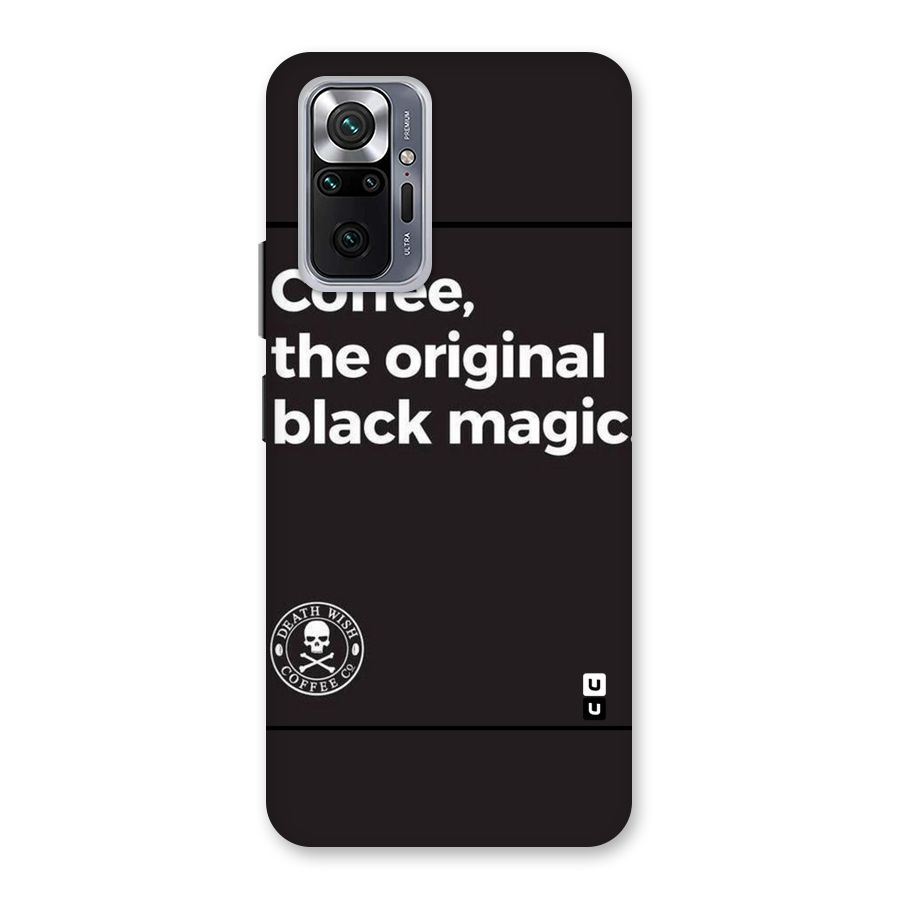 Original Black Magic Back Case for Redmi Note 10 Pro
