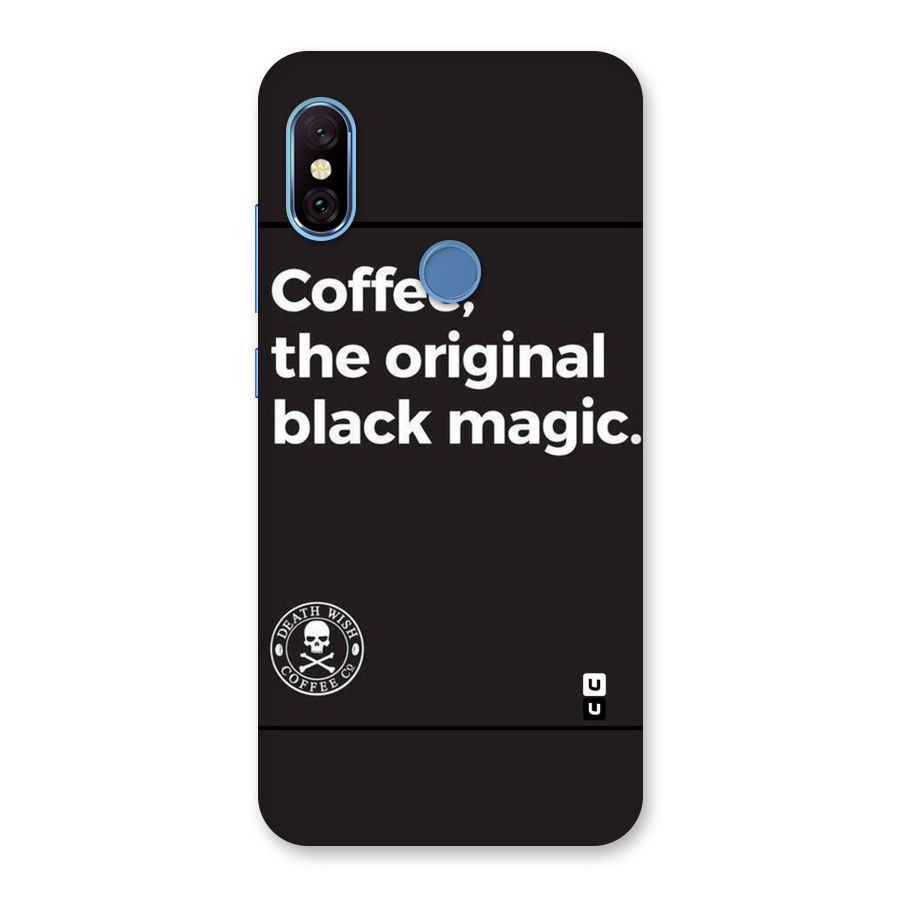 Original Black Magic Back Case for Redmi Note 6 Pro
