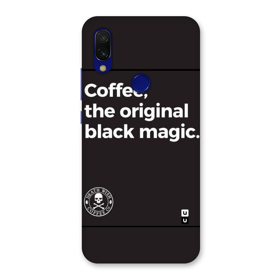 Original Black Magic Back Case for Redmi Y3