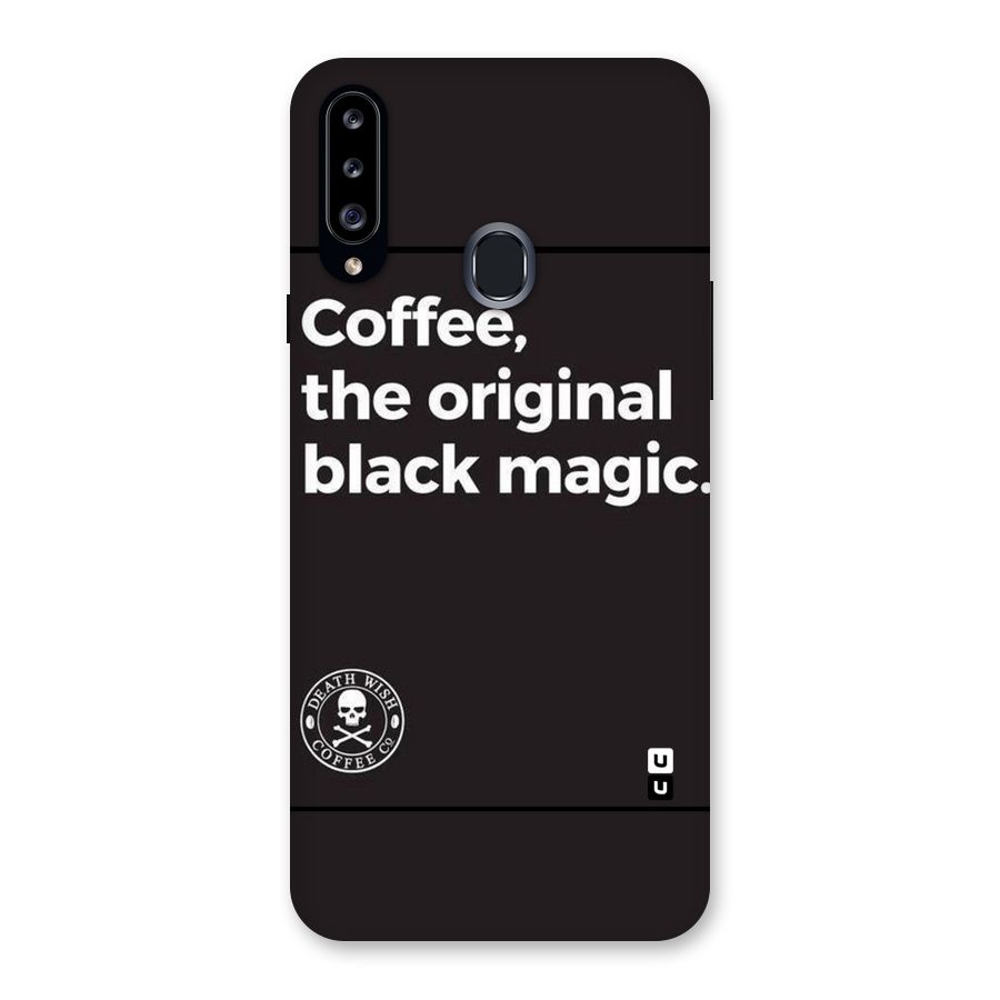 Original Black Magic Back Case for Samsung Galaxy A20s