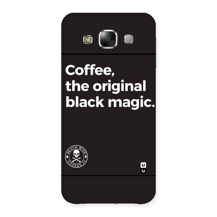 Original Black Magic Back Case for Samsung Galaxy E5