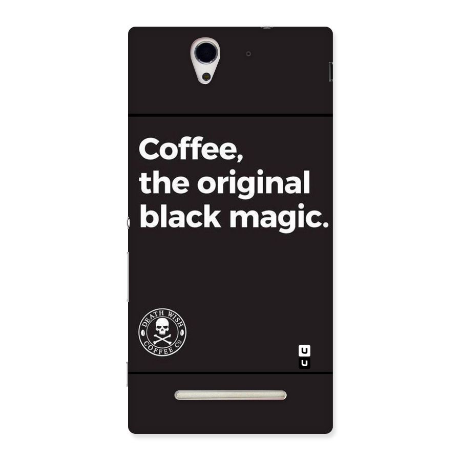 Original Black Magic Back Case for Sony Xperia C3