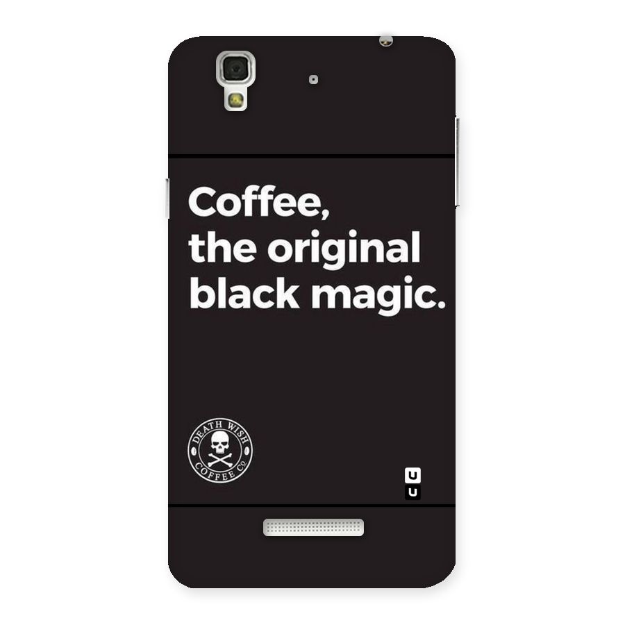 Original Black Magic Back Case for Yu Yureka