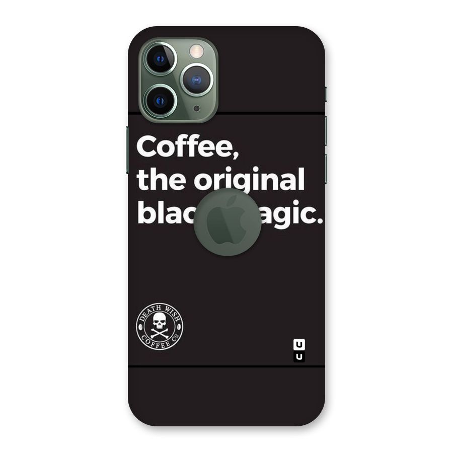 Original Black Magic Back Case for iPhone 11 Pro Logo  Cut