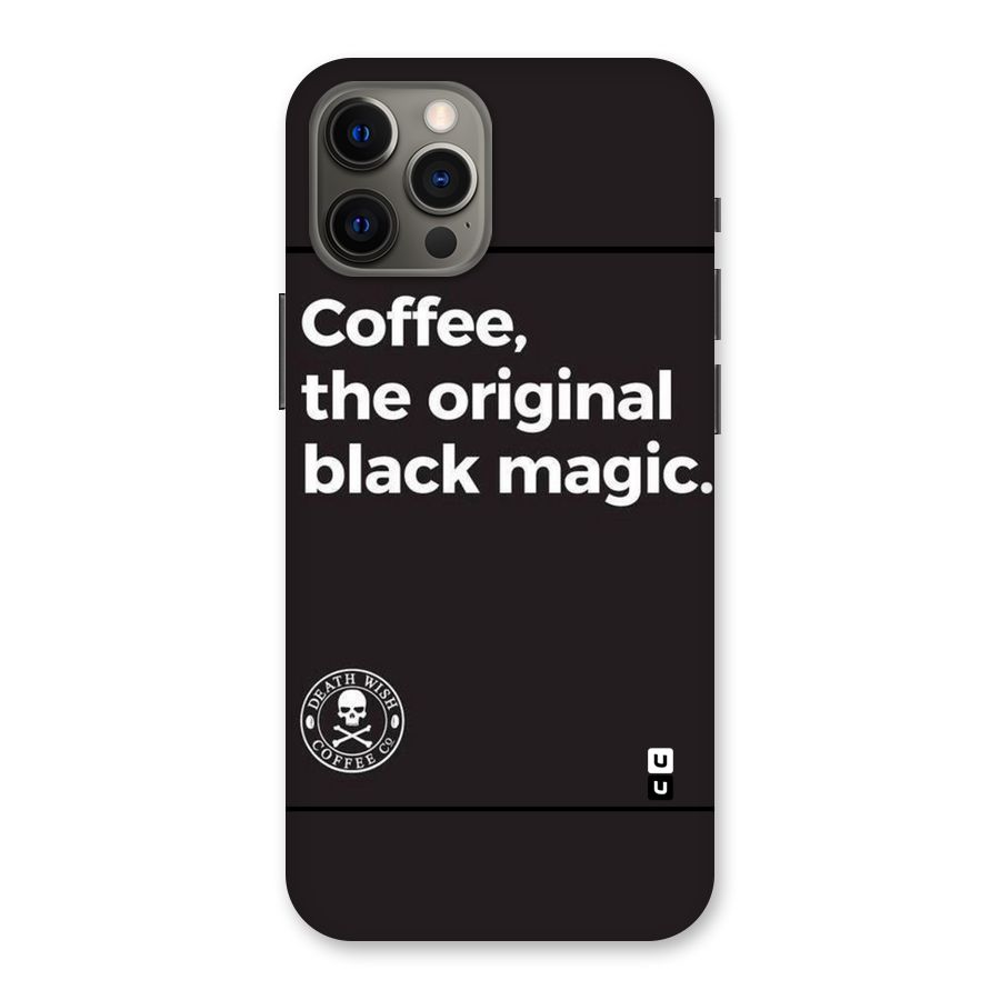 Original Black Magic Back Case for iPhone 12 Pro Max