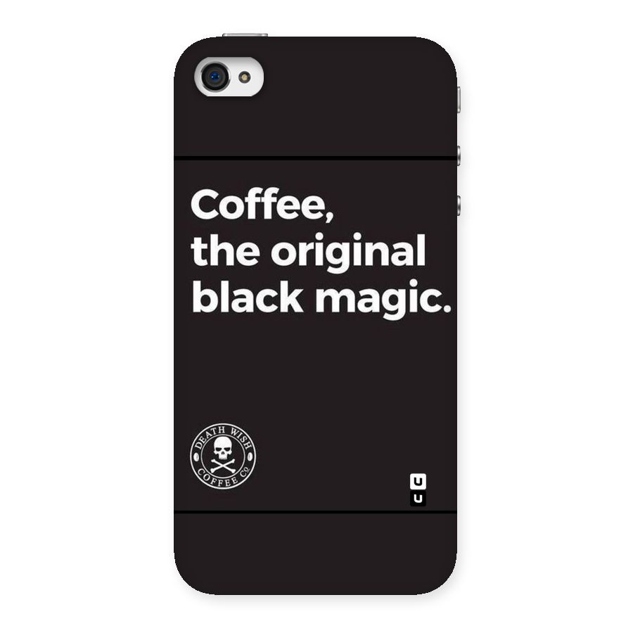 Original Black Magic Back Case for iPhone 4 4s