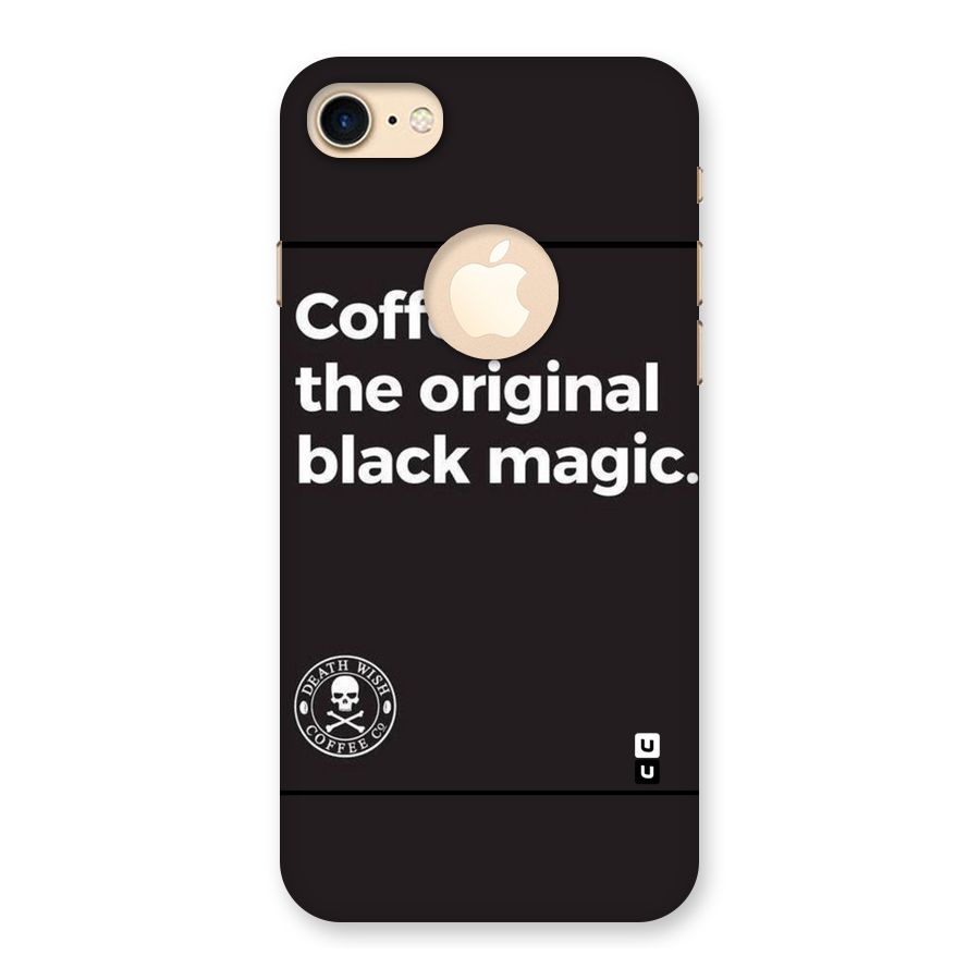 Original Black Magic Back Case for iPhone 7 Logo Cut