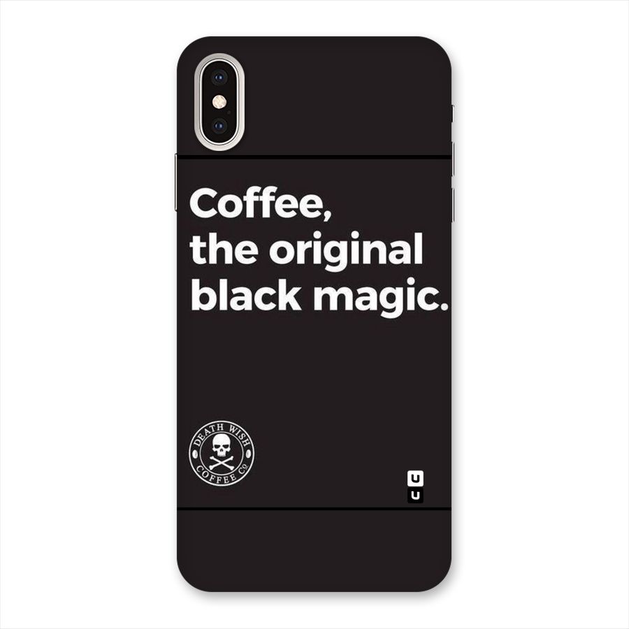 Original Black Magic Back Case for iPhone XS Max