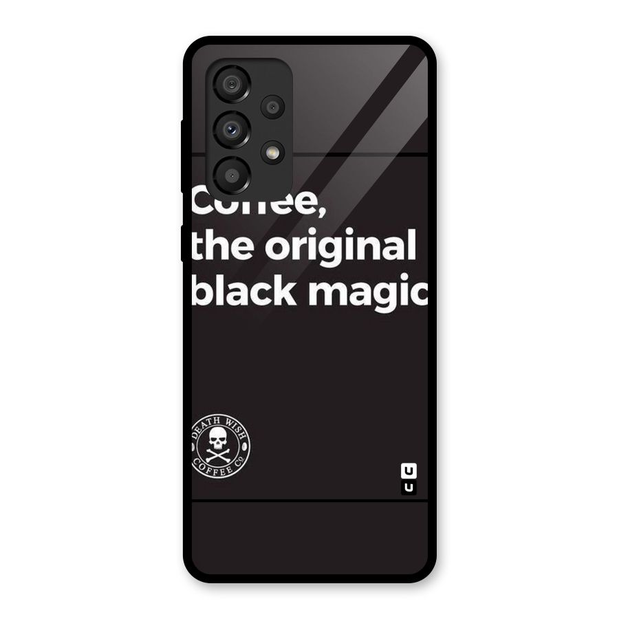 Original Black Magic Glass Back Case for Galaxy A33 5G