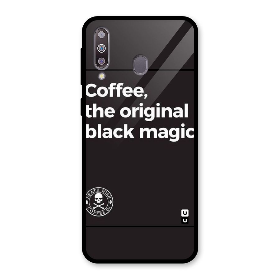 Original Black Magic Glass Back Case for Galaxy M30