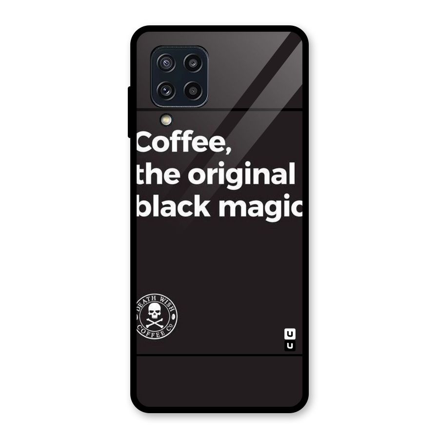 Original Black Magic Glass Back Case for Galaxy M32