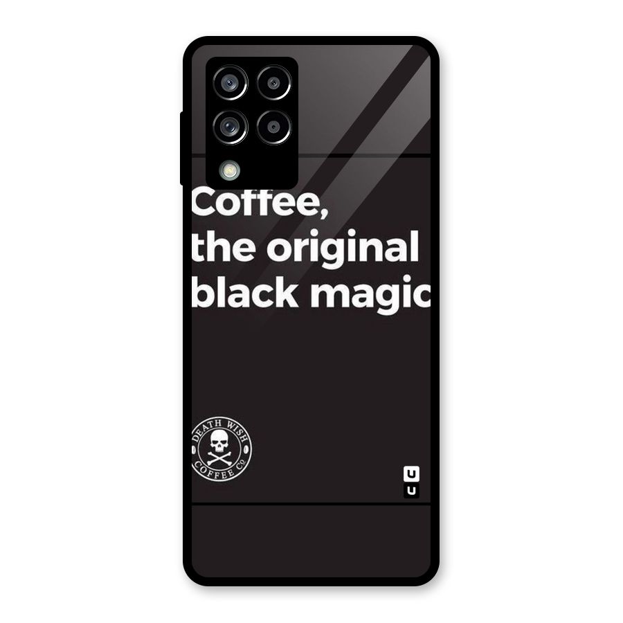 Original Black Magic Glass Back Case for Galaxy M53 5G