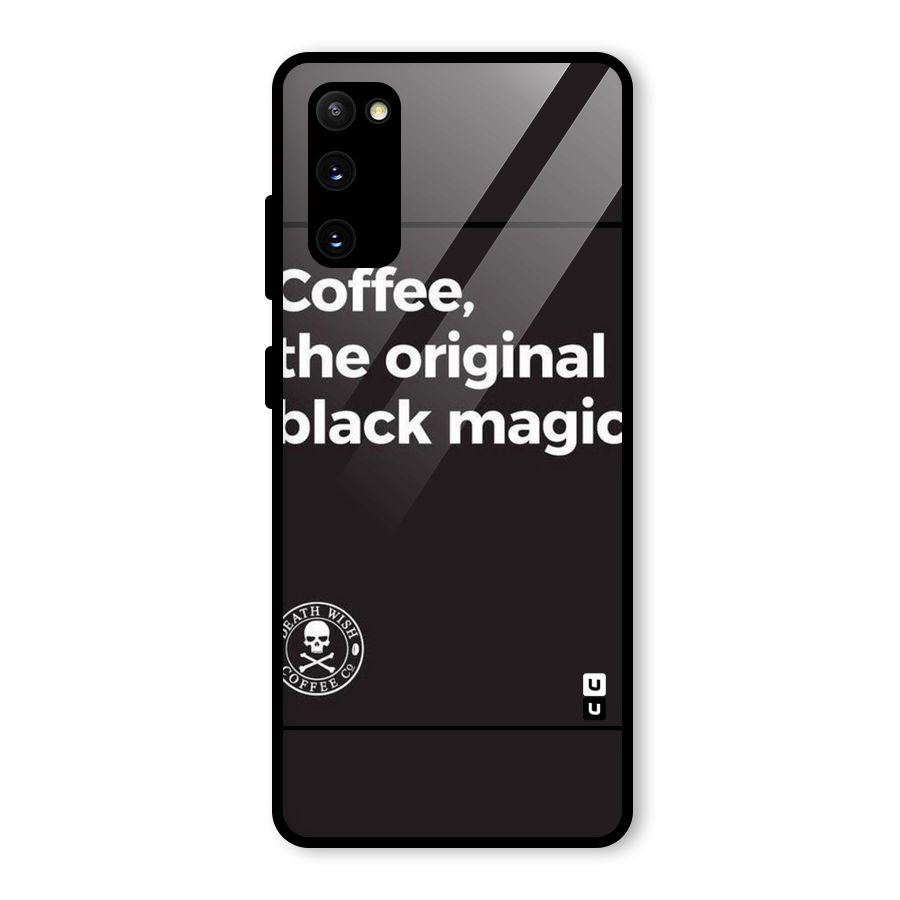 Original Black Magic Glass Back Case for Galaxy S20 FE 5G