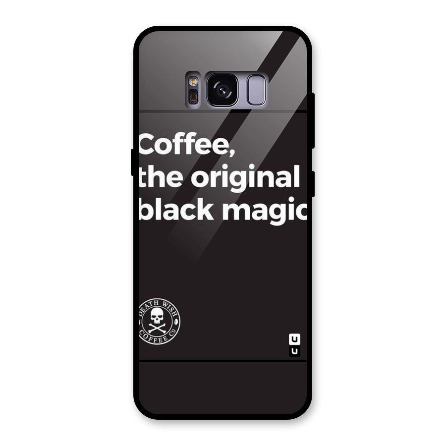 Original Black Magic Glass Back Case for Galaxy S8