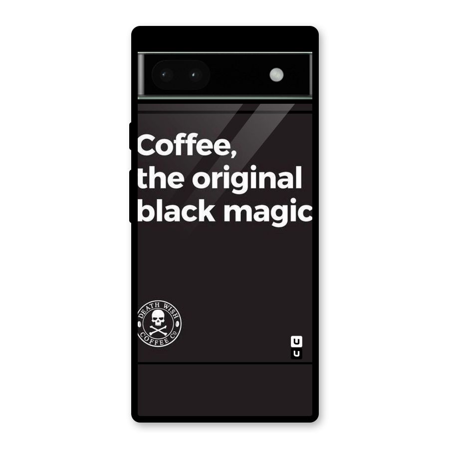 Original Black Magic Glass Back Case for Google Pixel 6a