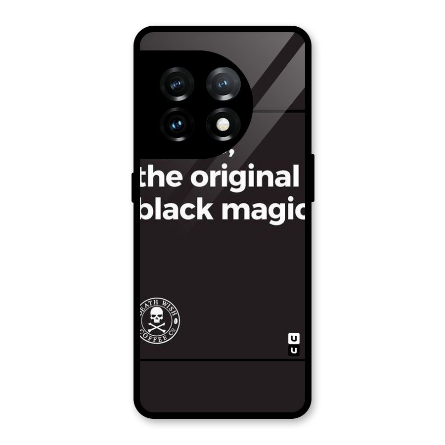 Original Black Magic Glass Back Case for OnePlus 11