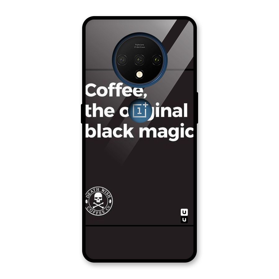 Original Black Magic Glass Back Case for OnePlus 7T