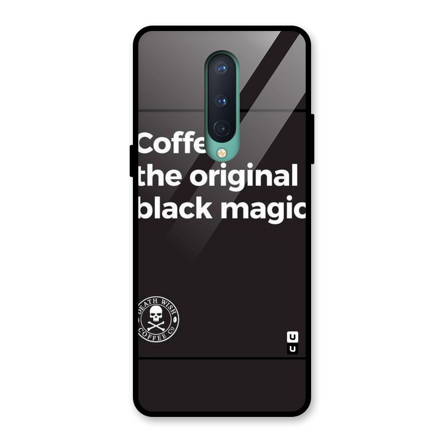 Original Black Magic Glass Back Case for OnePlus 8
