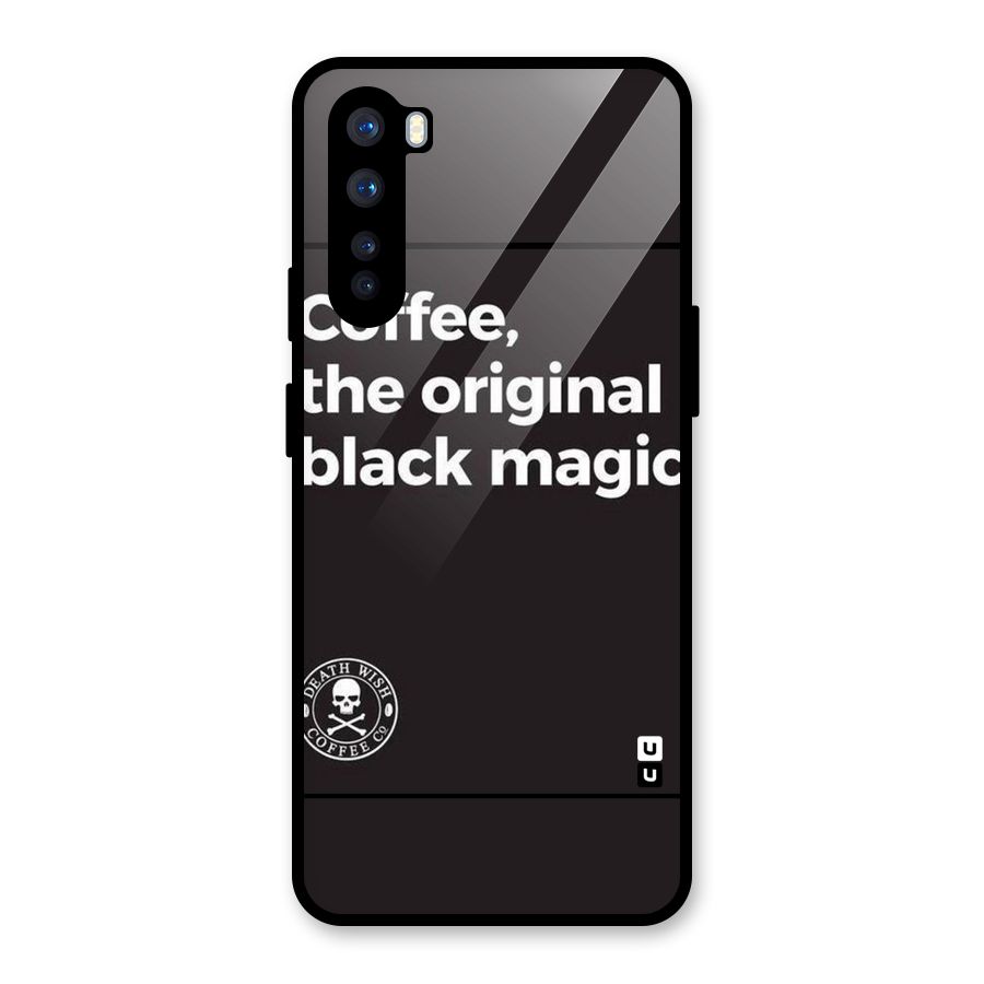 Original Black Magic Glass Back Case for OnePlus Nord