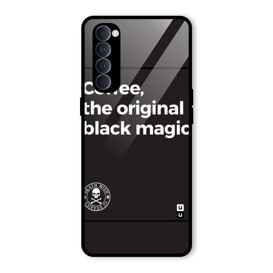 Original Black Magic Glass Back Case for Oppo Reno4 Pro