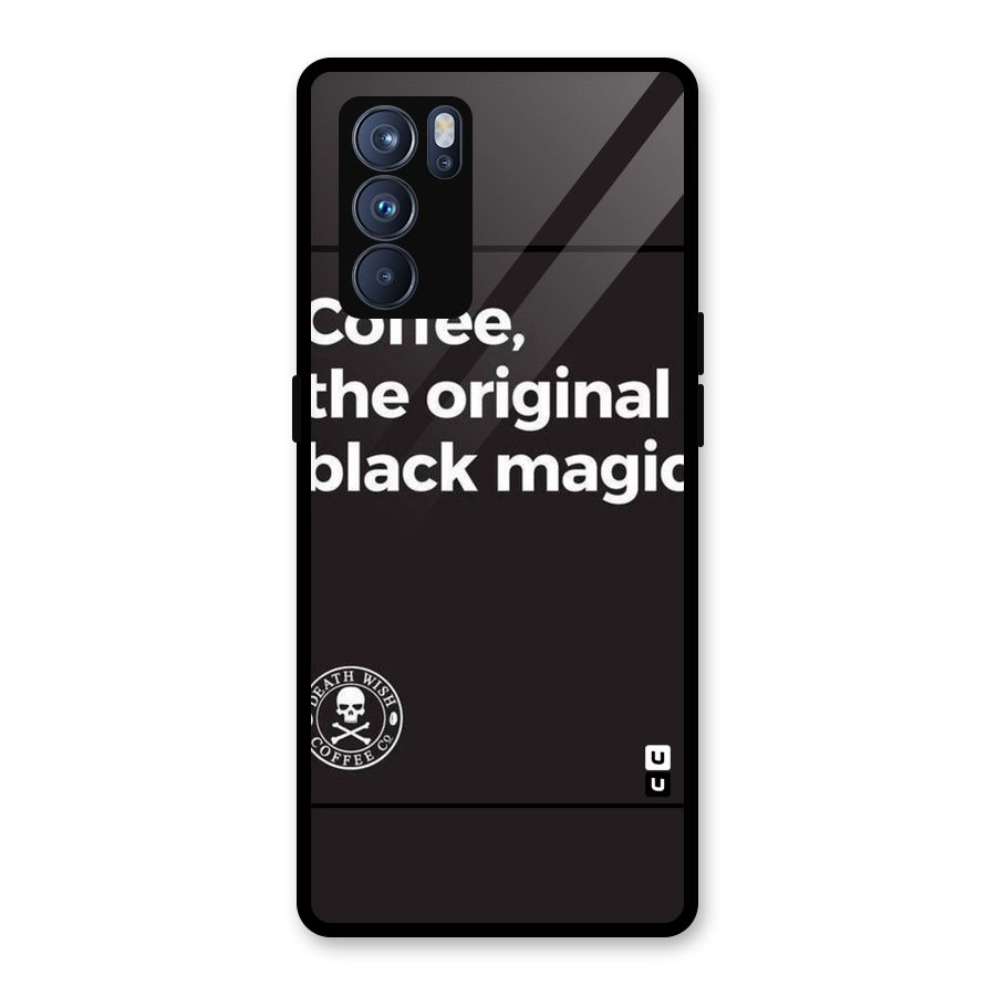 Original Black Magic Glass Back Case for Oppo Reno6 Pro 5G