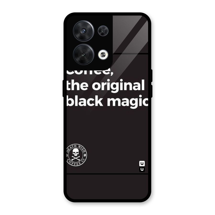 Original Black Magic Glass Back Case for Oppo Reno8 5G