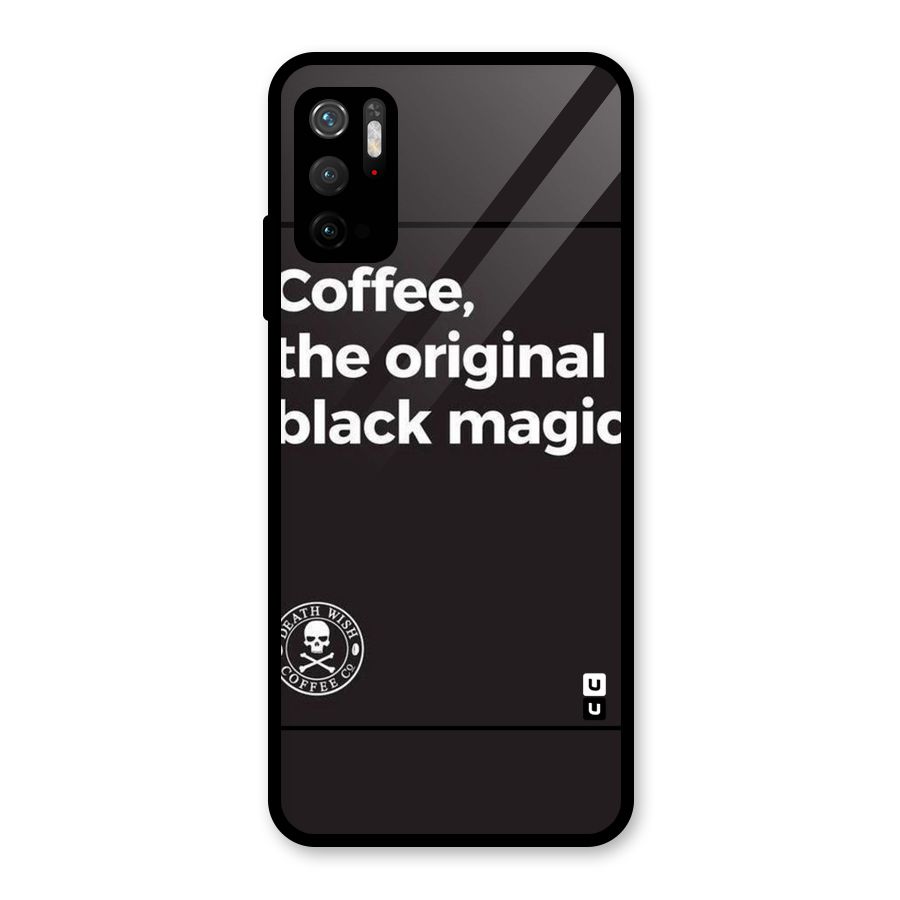 Original Black Magic Glass Back Case for Poco M3 Pro 5G