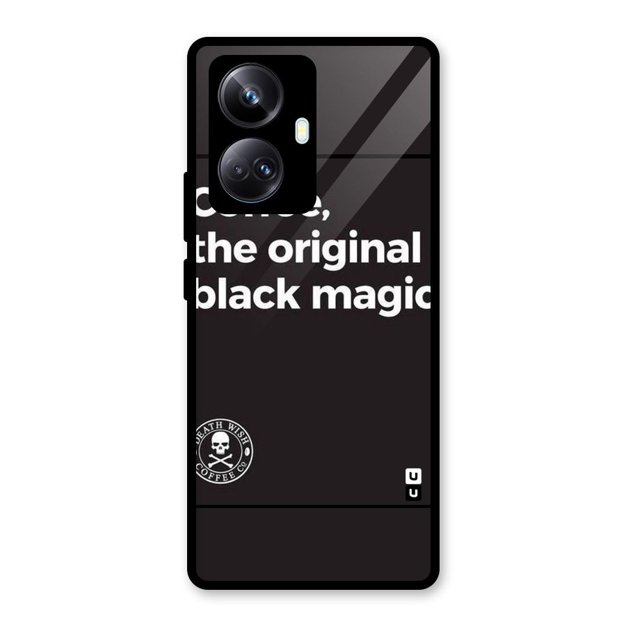 Original Black Magic Glass Back Case for Realme 10 Pro Plus
