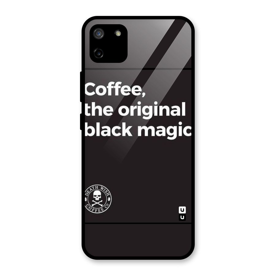 Original Black Magic Glass Back Case for Realme C11