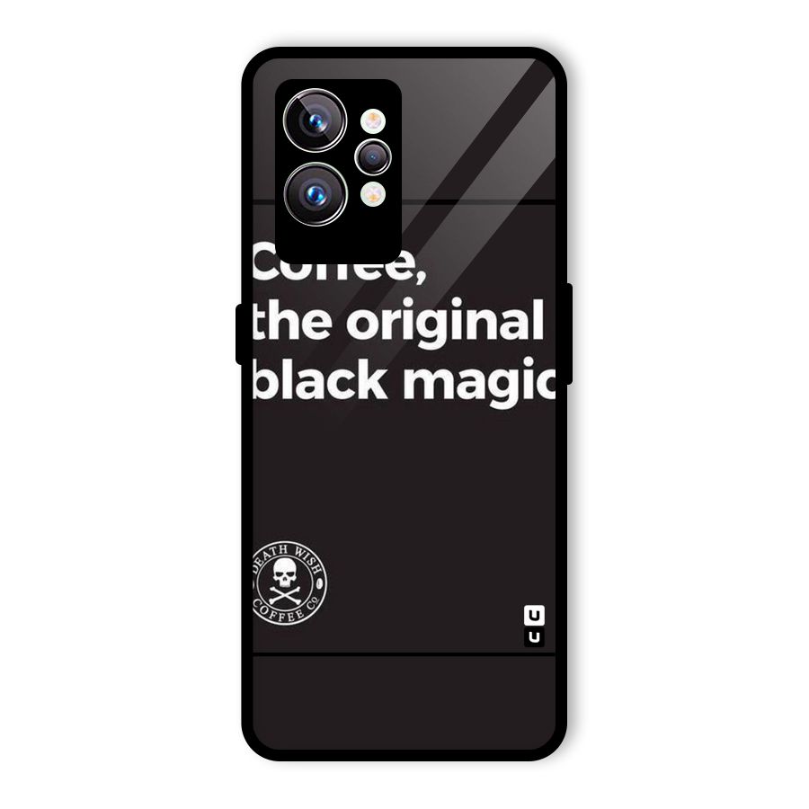 Original Black Magic Glass Back Case for Realme GT2 Pro