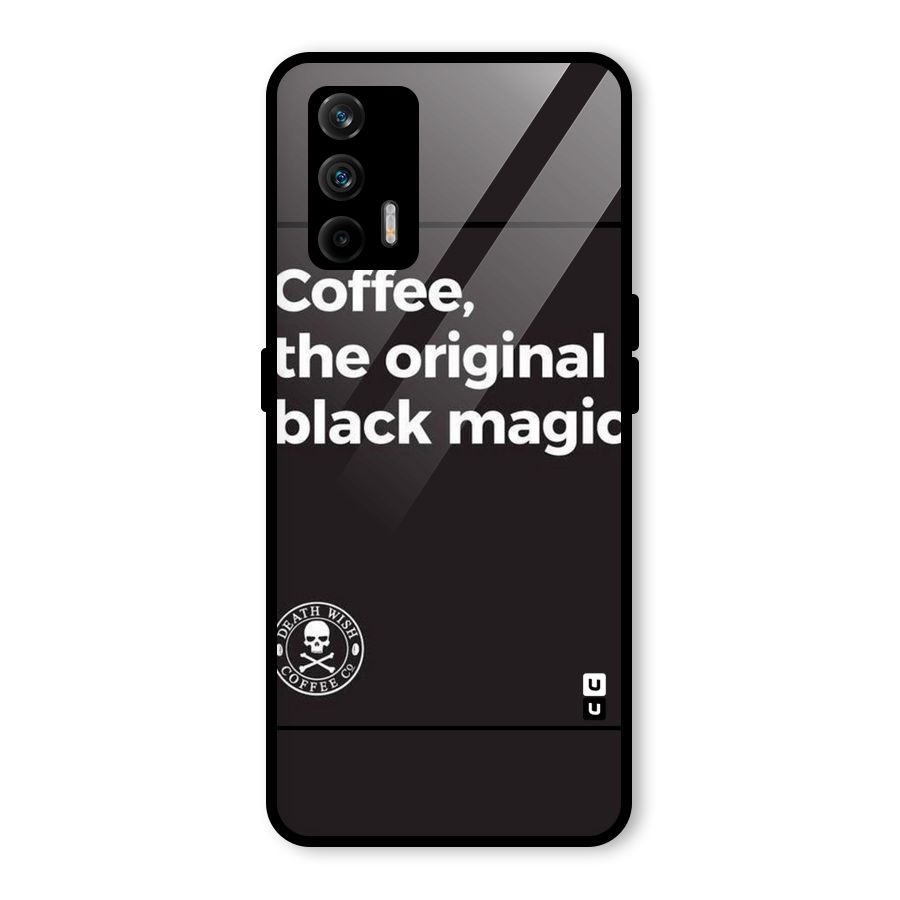 Original Black Magic Glass Back Case for Realme GT 5G