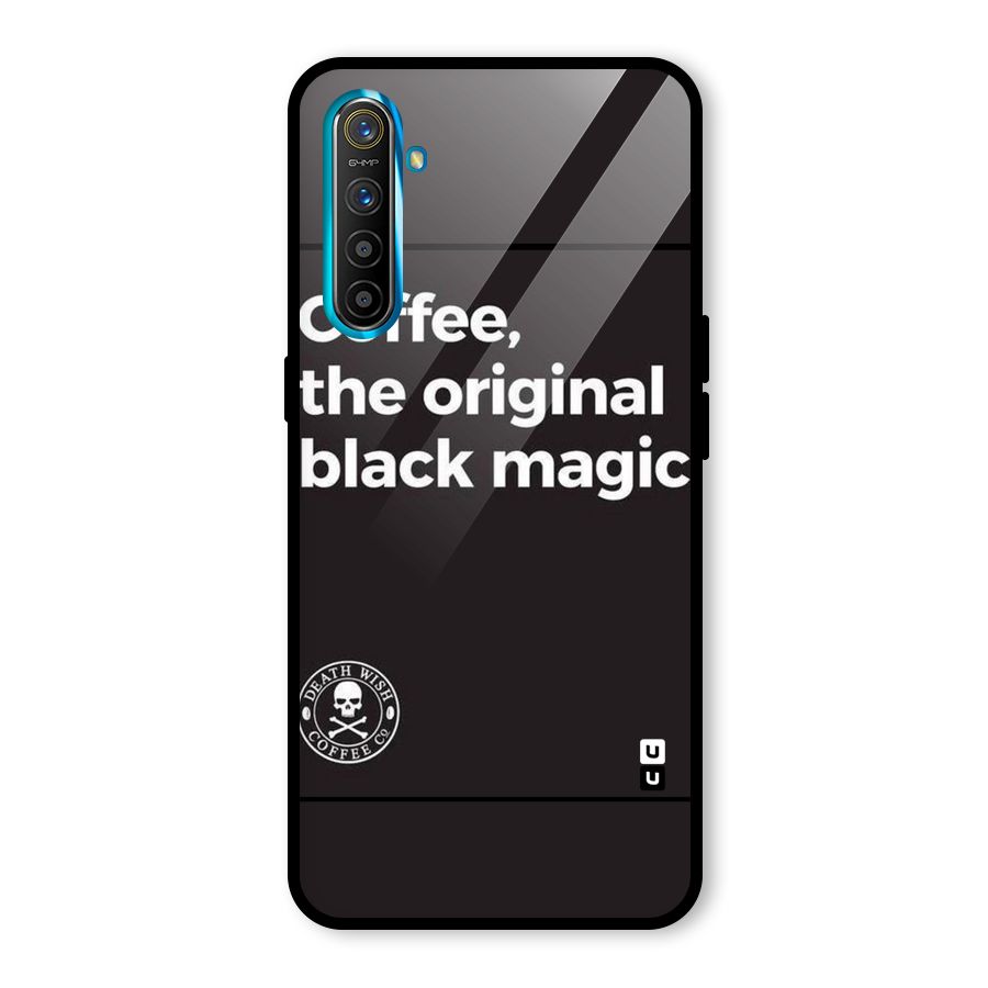 Original Black Magic Glass Back Case for Realme X2