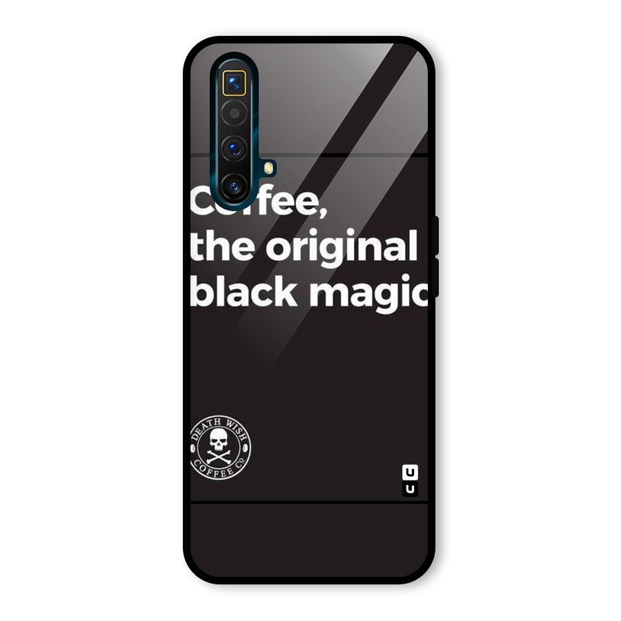 Original Black Magic Glass Back Case for Realme X3 SuperZoom