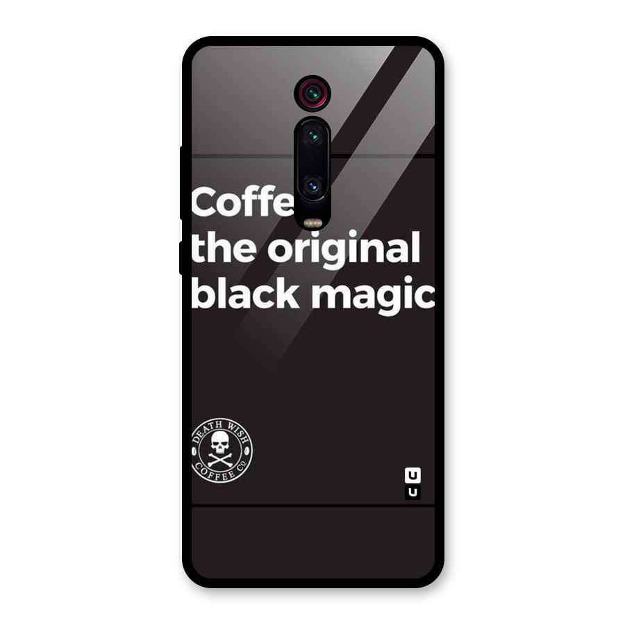 Original Black Magic Glass Back Case for Redmi K20