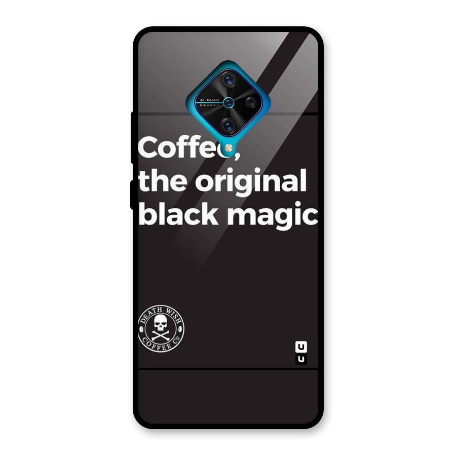 Original Black Magic Glass Back Case for Vivo S1 Pro