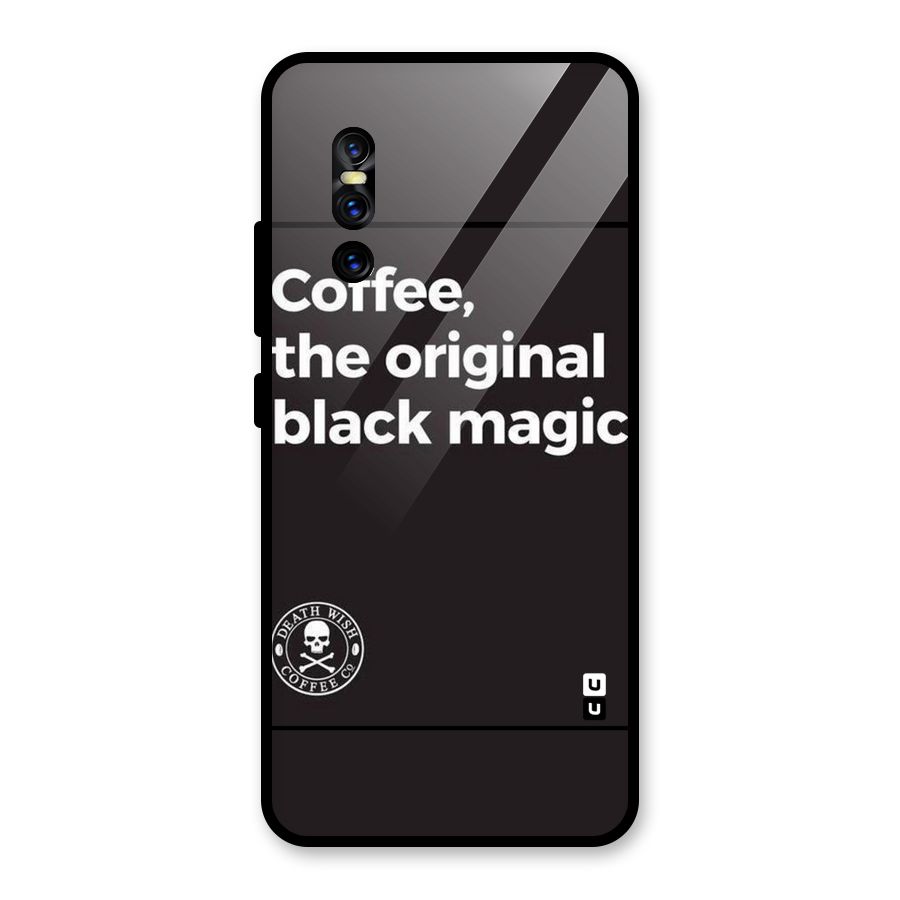 Original Black Magic Glass Back Case for Vivo V15 Pro