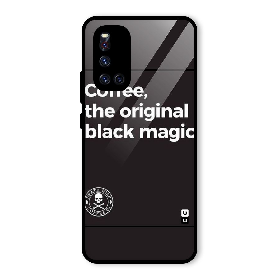 Original Black Magic Glass Back Case for Vivo V19