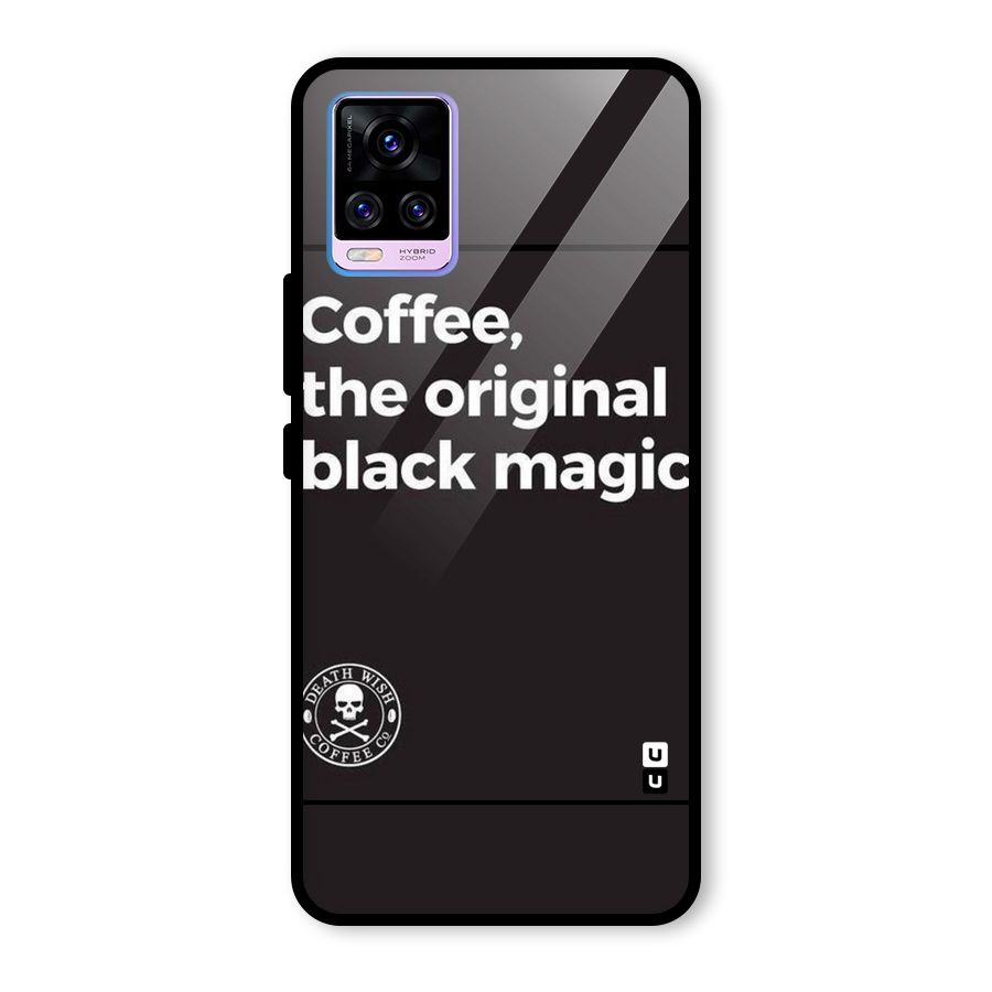 Original Black Magic Glass Back Case for Vivo V20 Pro